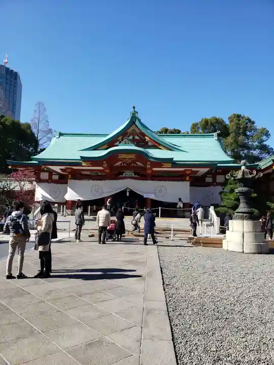 日枝神社の本殿・本堂