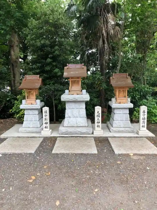 所澤神明社の末社・摂社