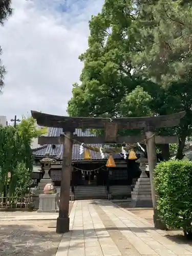 安江八幡宮（金沢水天宮）の鳥居