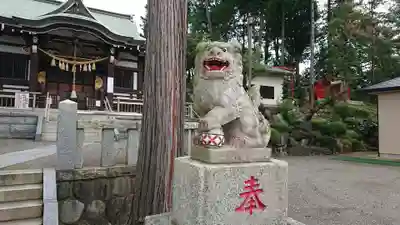 杉山神社の狛犬