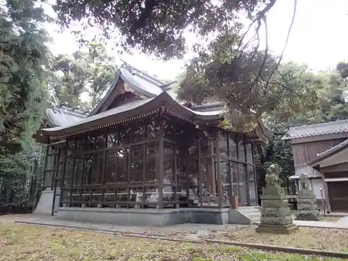 刀何理神社の本殿