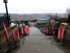 筑波山大御堂の景色