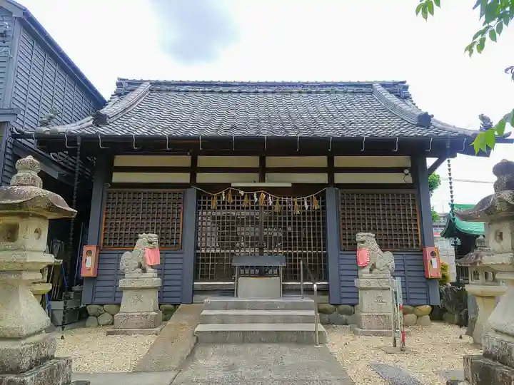 須佐之男社の本殿・本堂