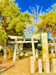 土浦三社神社(水天宮・水神宮・寿寅稲荷神社)の鳥居