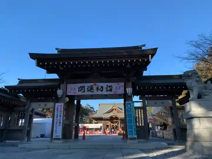 白鷺神社の山門・神門