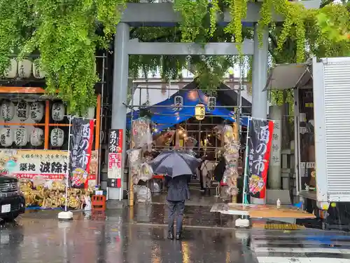 波除神社（波除稲荷神社）の鳥居