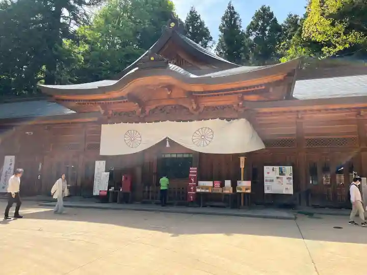 穂高神社本宮の本殿・本堂