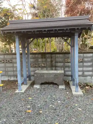 中沼神社の手水