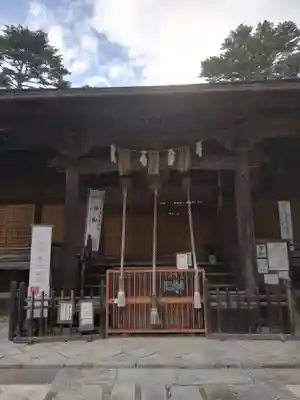 三春大神宮の本殿・本堂