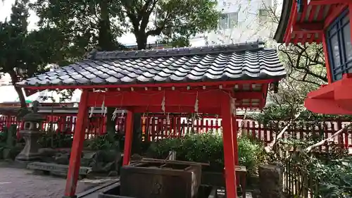 水鏡天満宮の手水舎