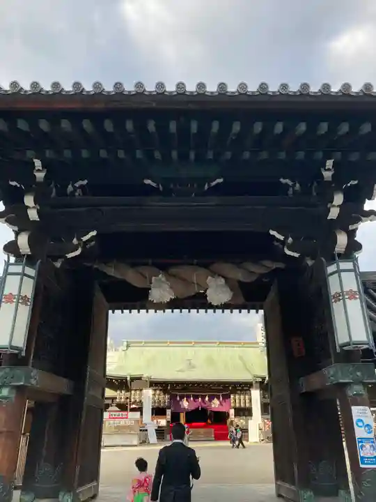 大阪天満宮の山門・神門
