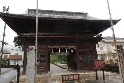 善楽寺の山門・神門
