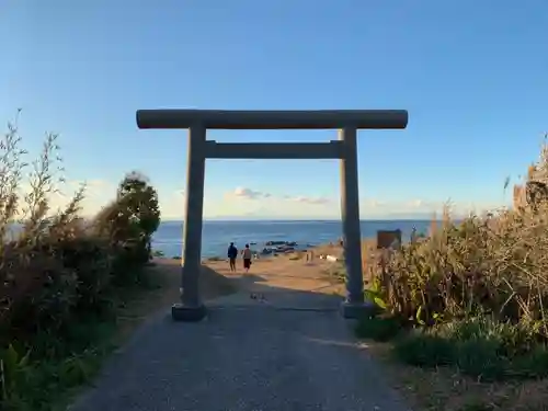 洲崎神社の鳥居