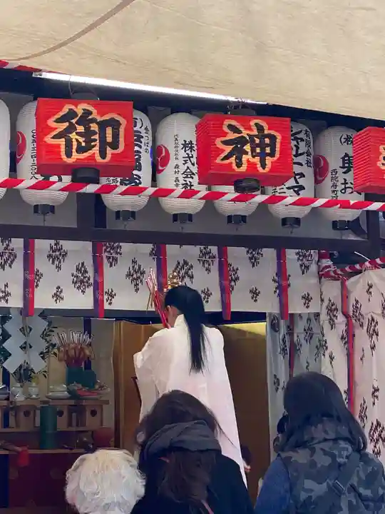 元祇園梛神社・隼神社のお祭り