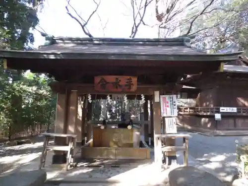 世田谷八幡宮の手水舎