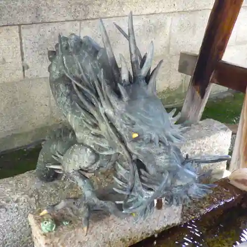 文子天満宮の手水舎