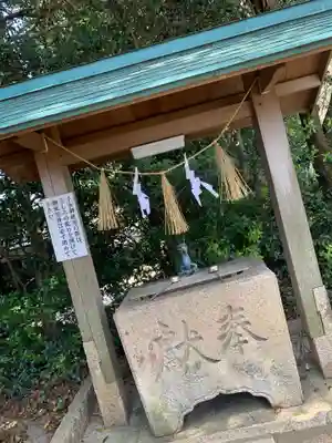 豊功神社の手水舎