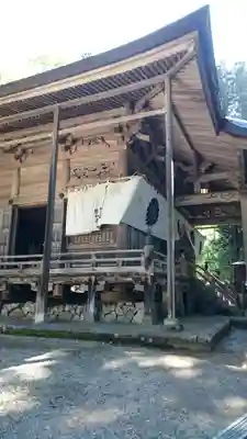 戸隠神社宝光社の本殿・本堂