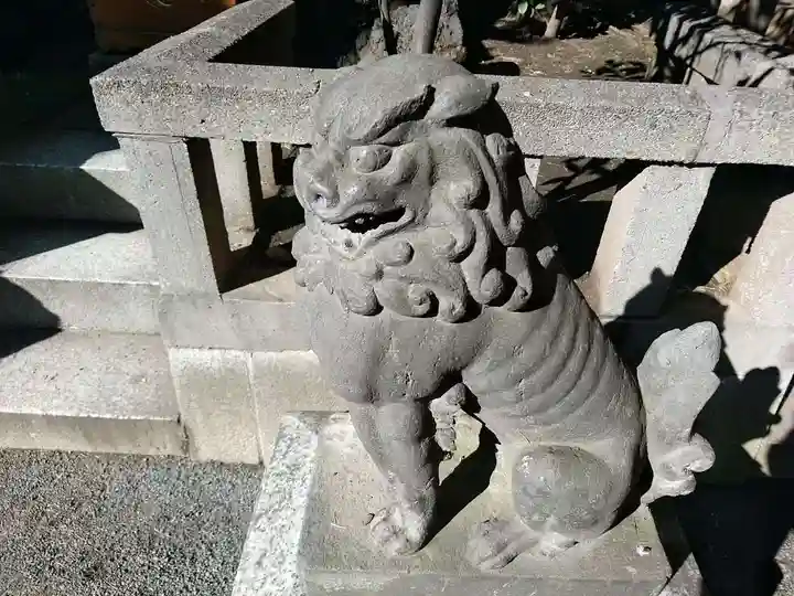 天祖神社の狛犬