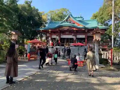 多摩川浅間神社の本殿・本堂
