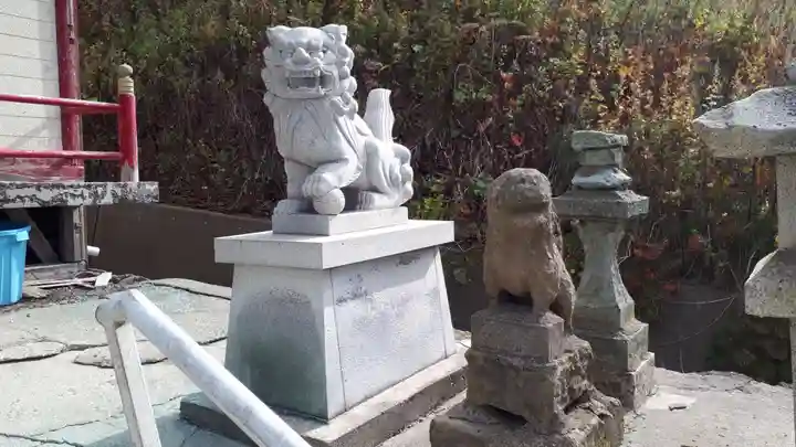 海神社の狛犬
