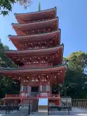 竹林寺の塔