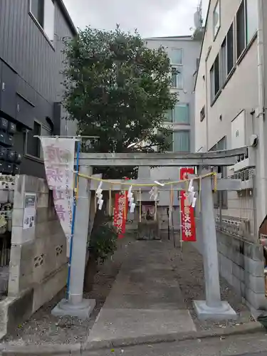 田中稲荷神社の鳥居