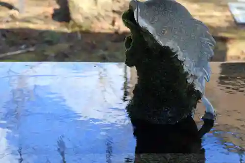 神炊館神社 ⁂奥州須賀川総鎮守⁂の手水舎