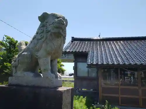 駒方神社の狛犬