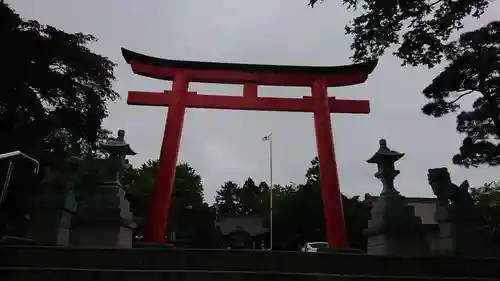 湯倉神社の鳥居