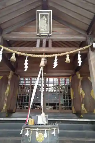 飛騨総社の本殿・本堂