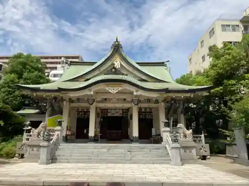 難波八阪神社の本殿