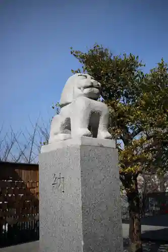 赤城神社の狛犬