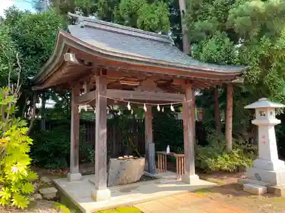 鶴岡天満宮の手水舎