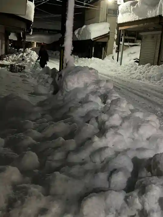 栃尾大神宮の自然