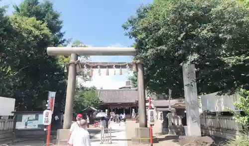 浅草神社の鳥居