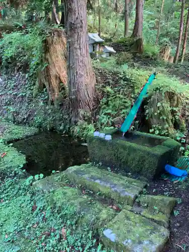 熊野神社の手水