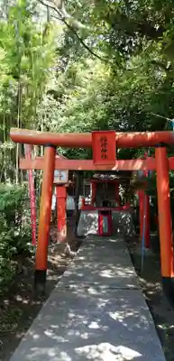 四山神社の鳥居