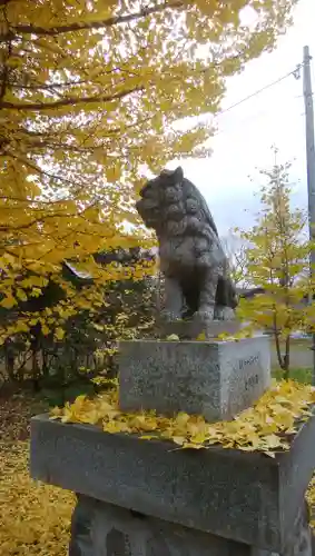 滝上神社の狛犬