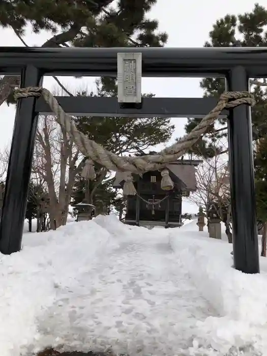 十軒神明宮の鳥居