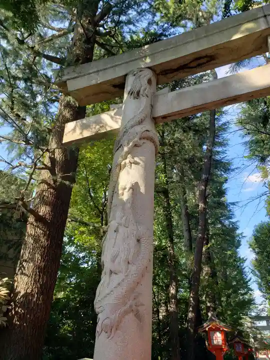 馬橋稲荷神社の鳥居