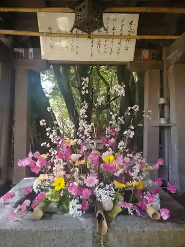 富知六所浅間神社の手水