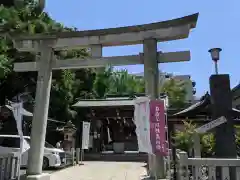 下谷神社の鳥居