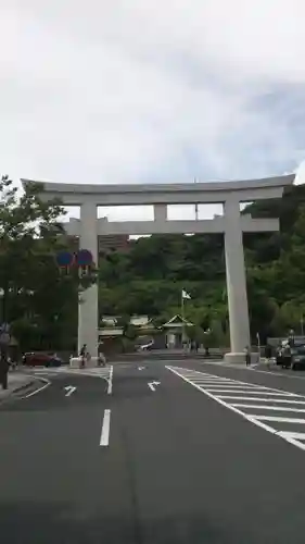 照國神社の鳥居