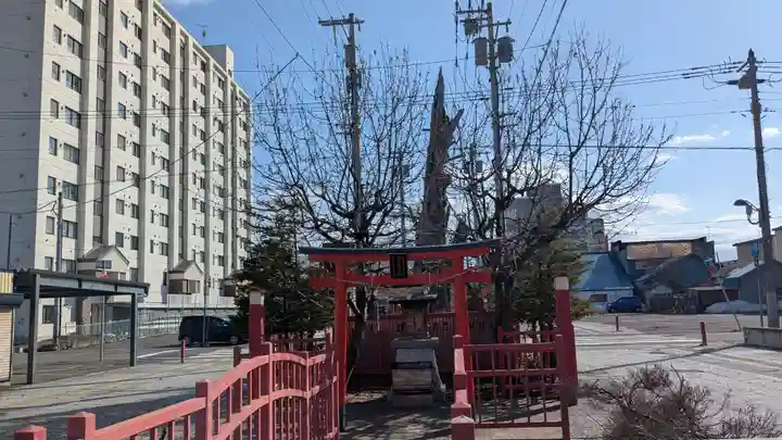 旭川銀座弁天神社の鳥居