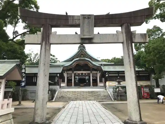 亀山八幡宮の鳥居