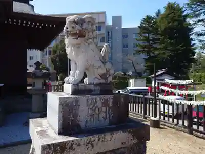 板倉神社の狛犬