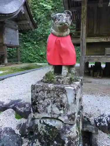 神魂神社の狛犬