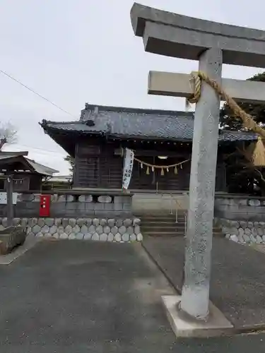 駒場神社の本殿