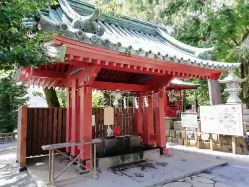 伊豆山神社の手水